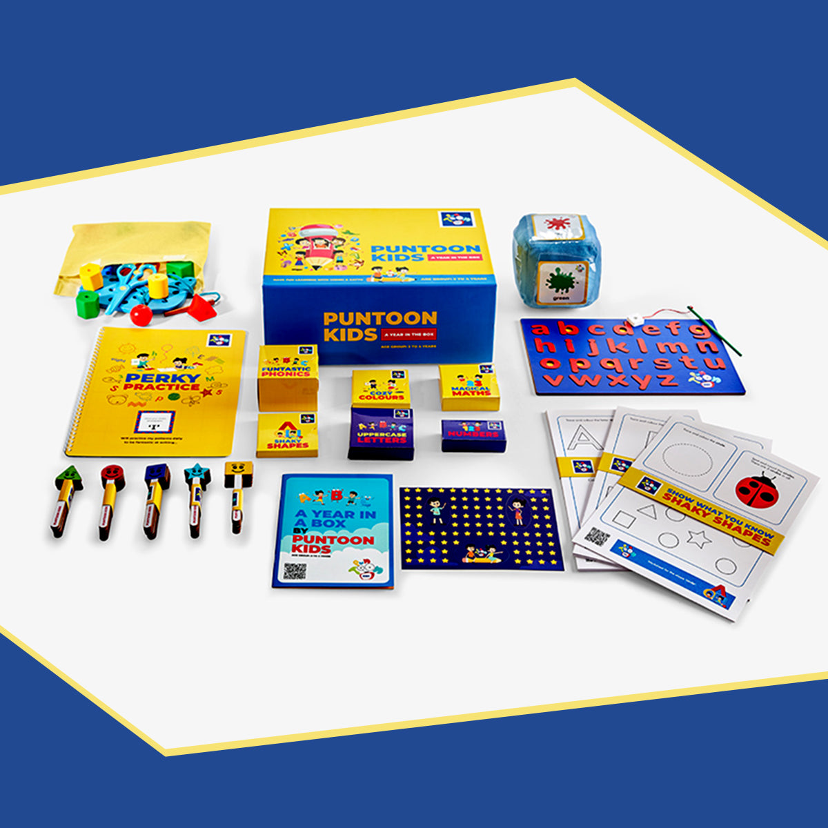 Nursery Learning & Education Activity Kit For Kids +3 Yrs