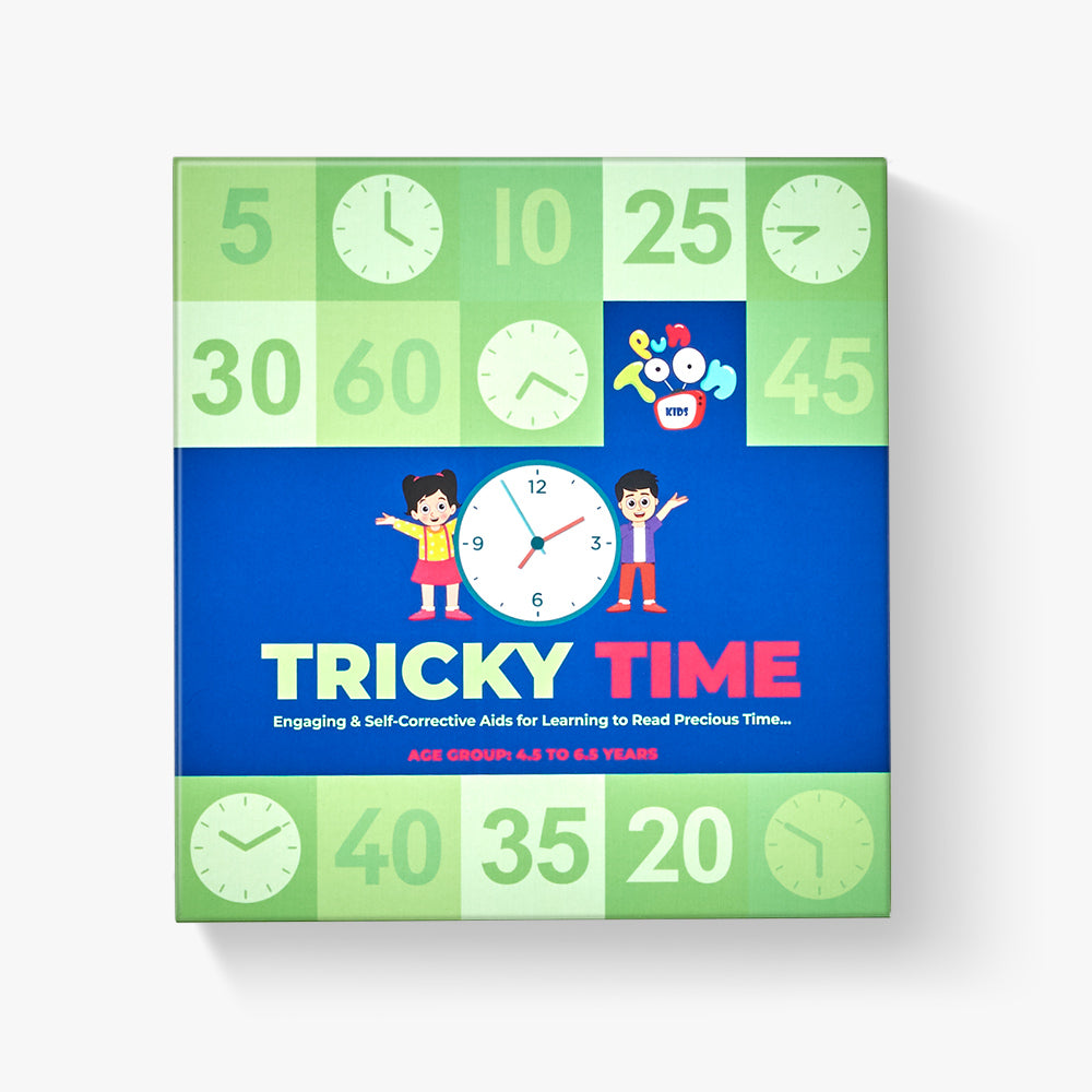 Tricky Time Learning Clock for Kids