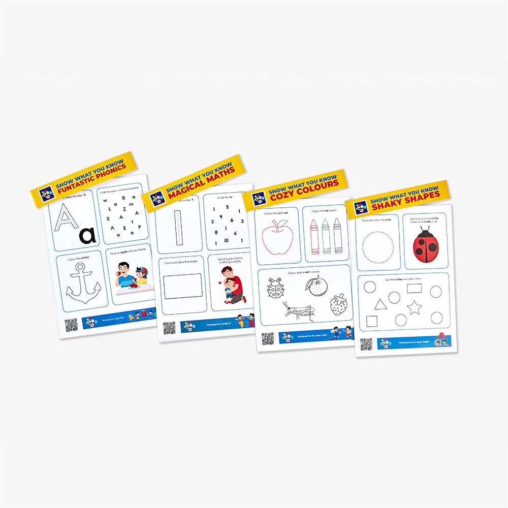 Nursery Educational Worksheet For Kids 3-4 Years