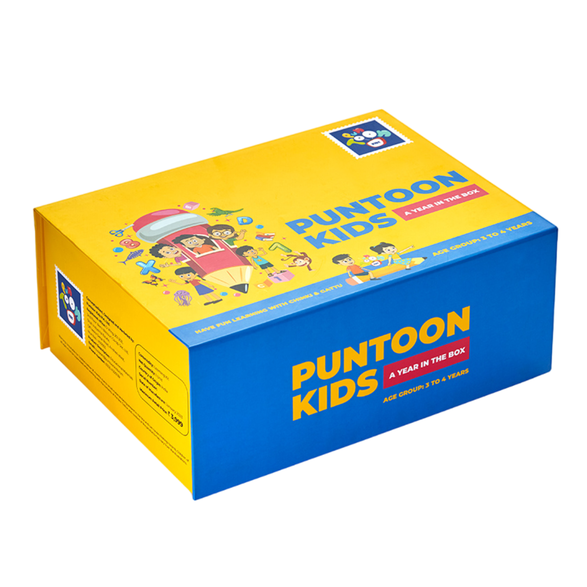 A Year in a Box Fun learning kit for 3 to 4 year old kids