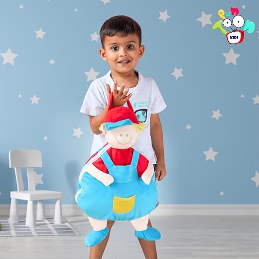 3 in 1 Cute Doll Blanket and Pillow Soft Toys