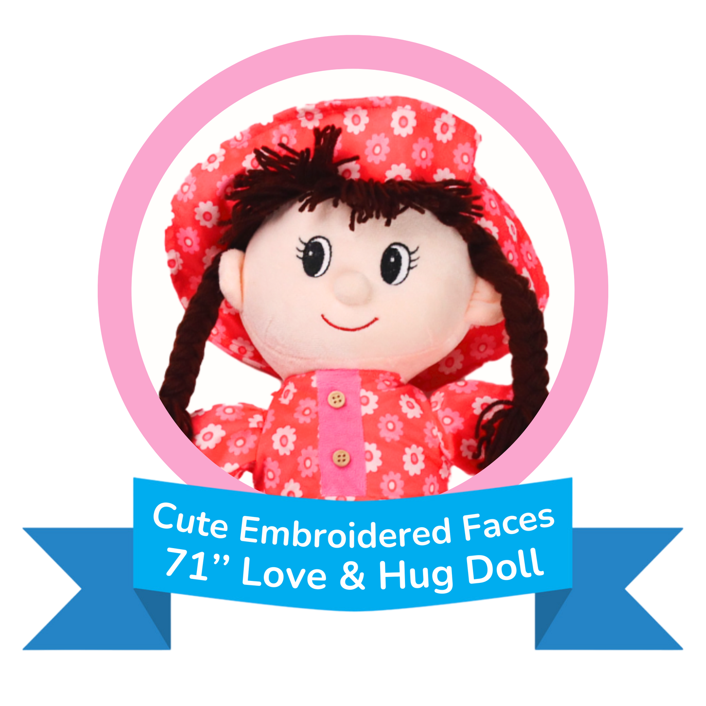 Big Soft Doll Toy for Girls
