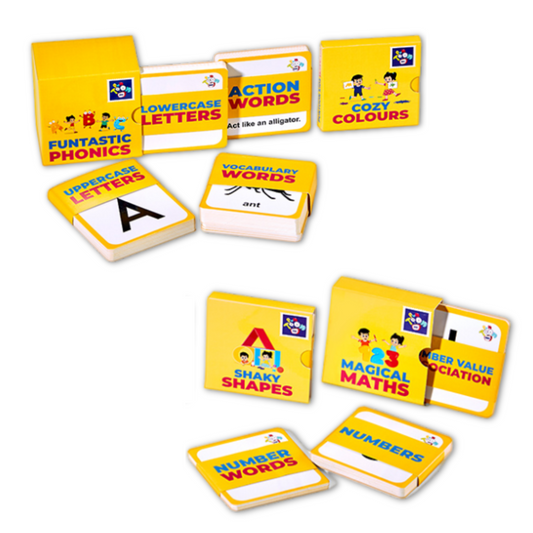 Nursery Educational Flash Cards for Kids 3-4 Years