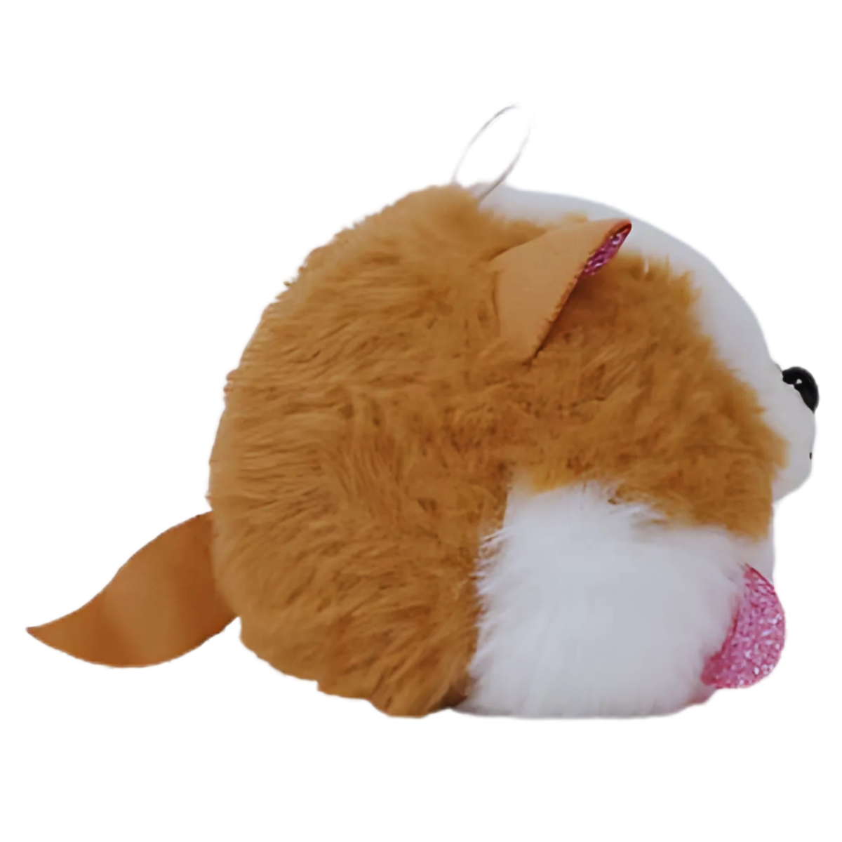 Fluffy Mini Hamster Plush Toy Keychain