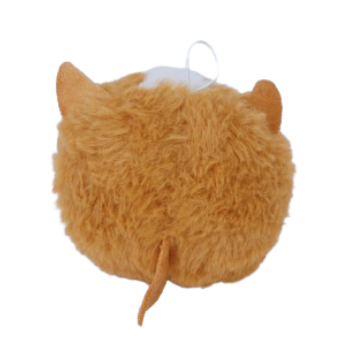 Fluffy Mini Hamster Plush Toy Keychain
