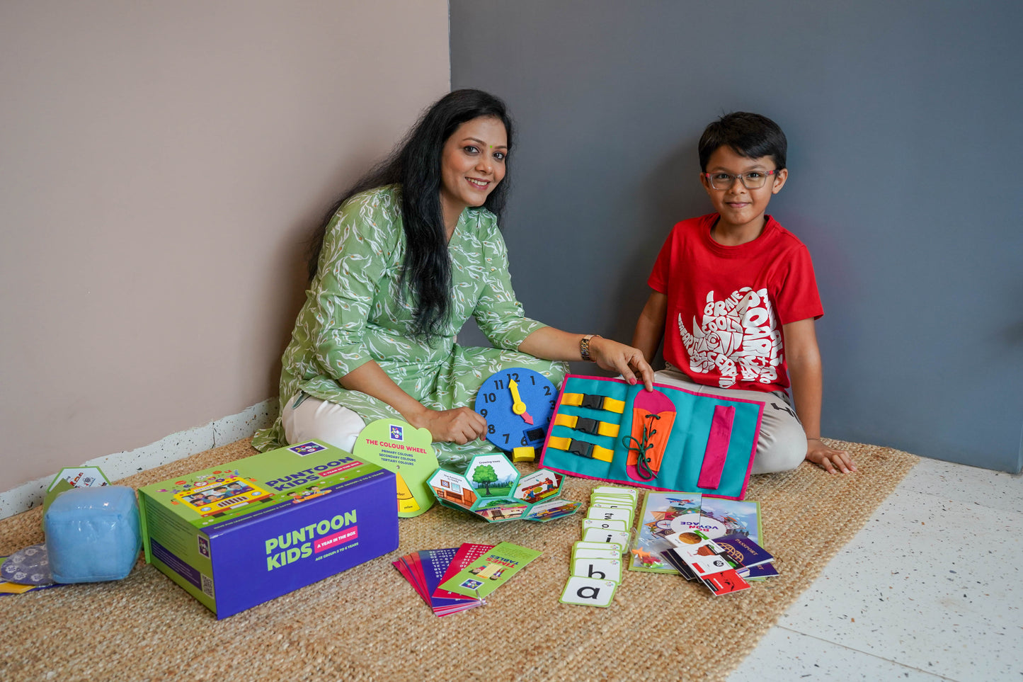 Senior Learning & Education Activity Kit For Kids +5 Yrs