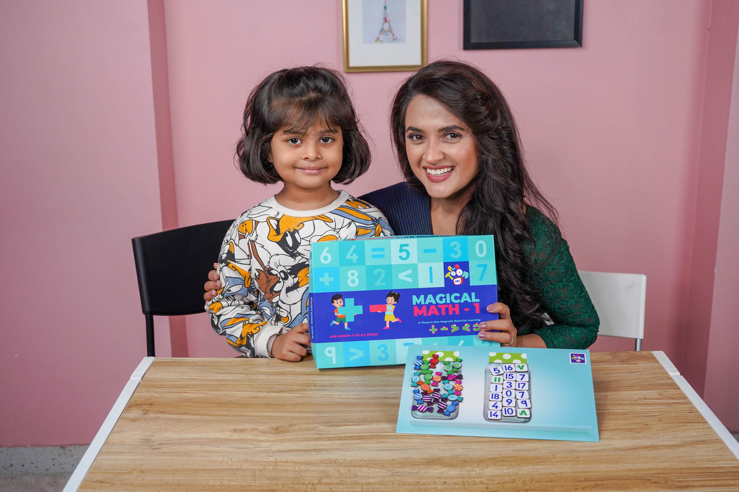 Magnetic Math Activity Game