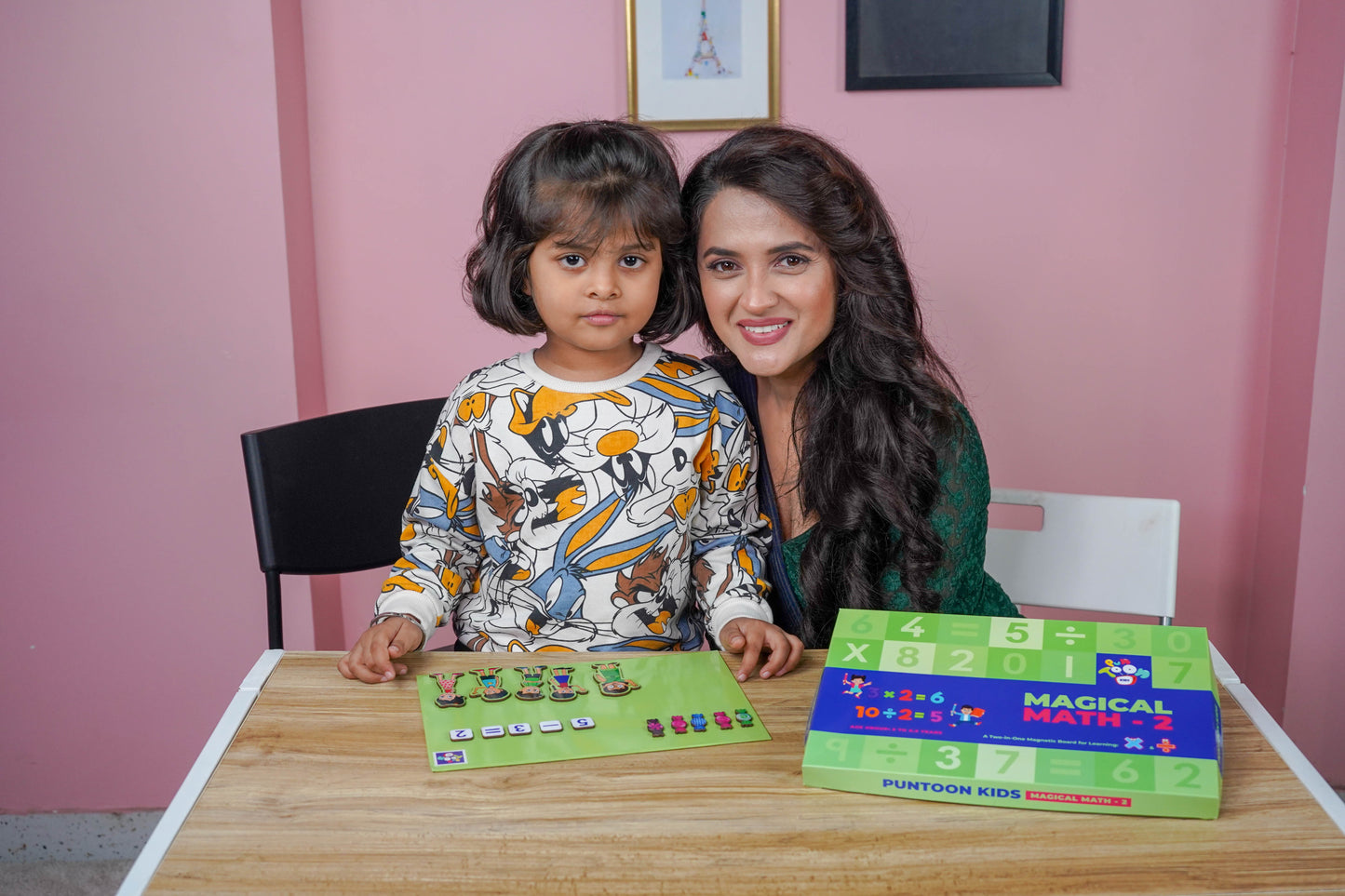 Magnetic Math Activity Game