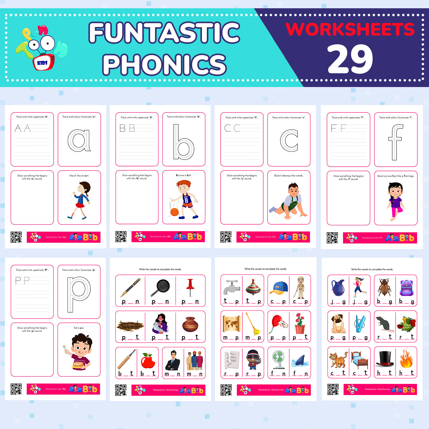 Junior Educational Worksheet For Kids 4-5 Years
