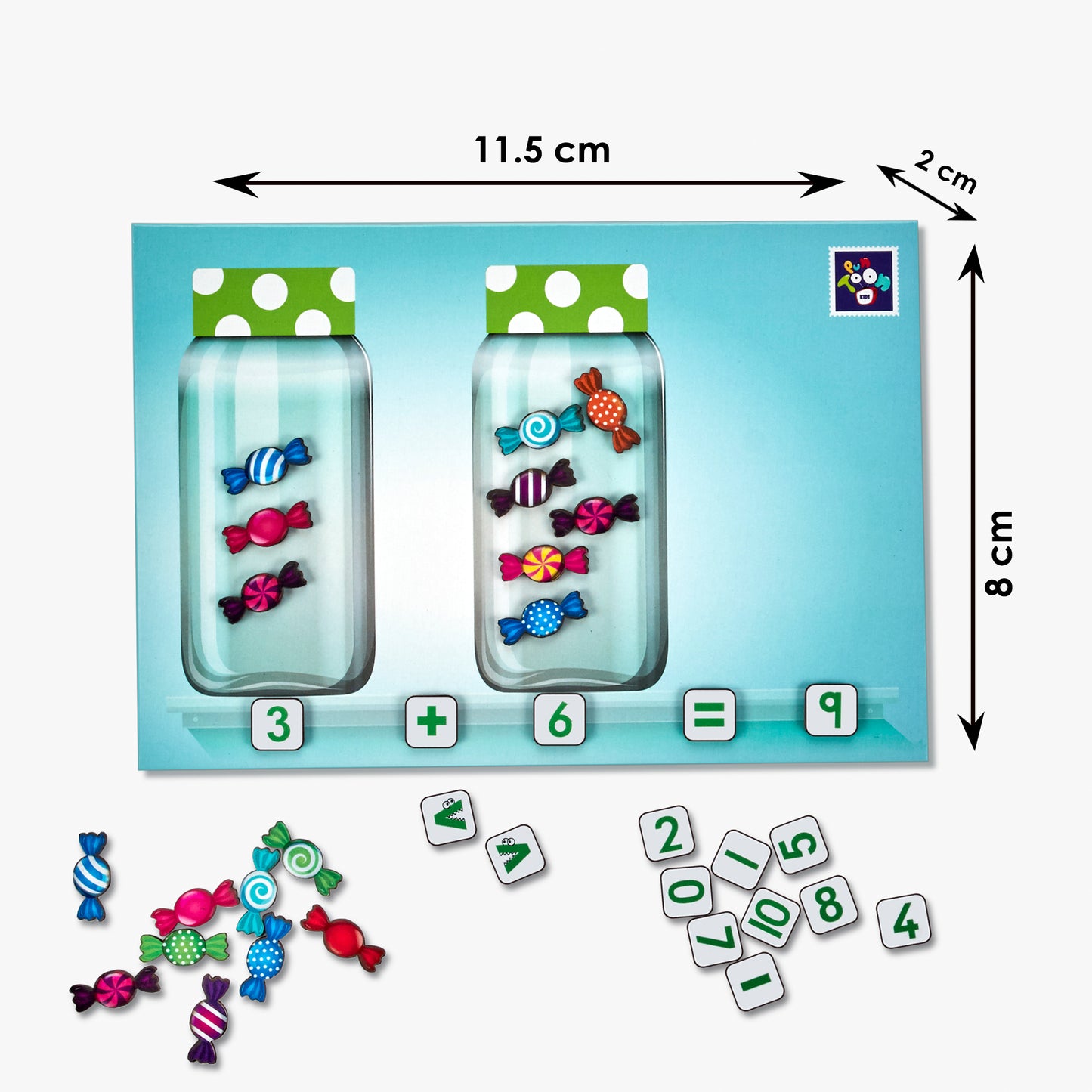 Magnetic Math Activity Game