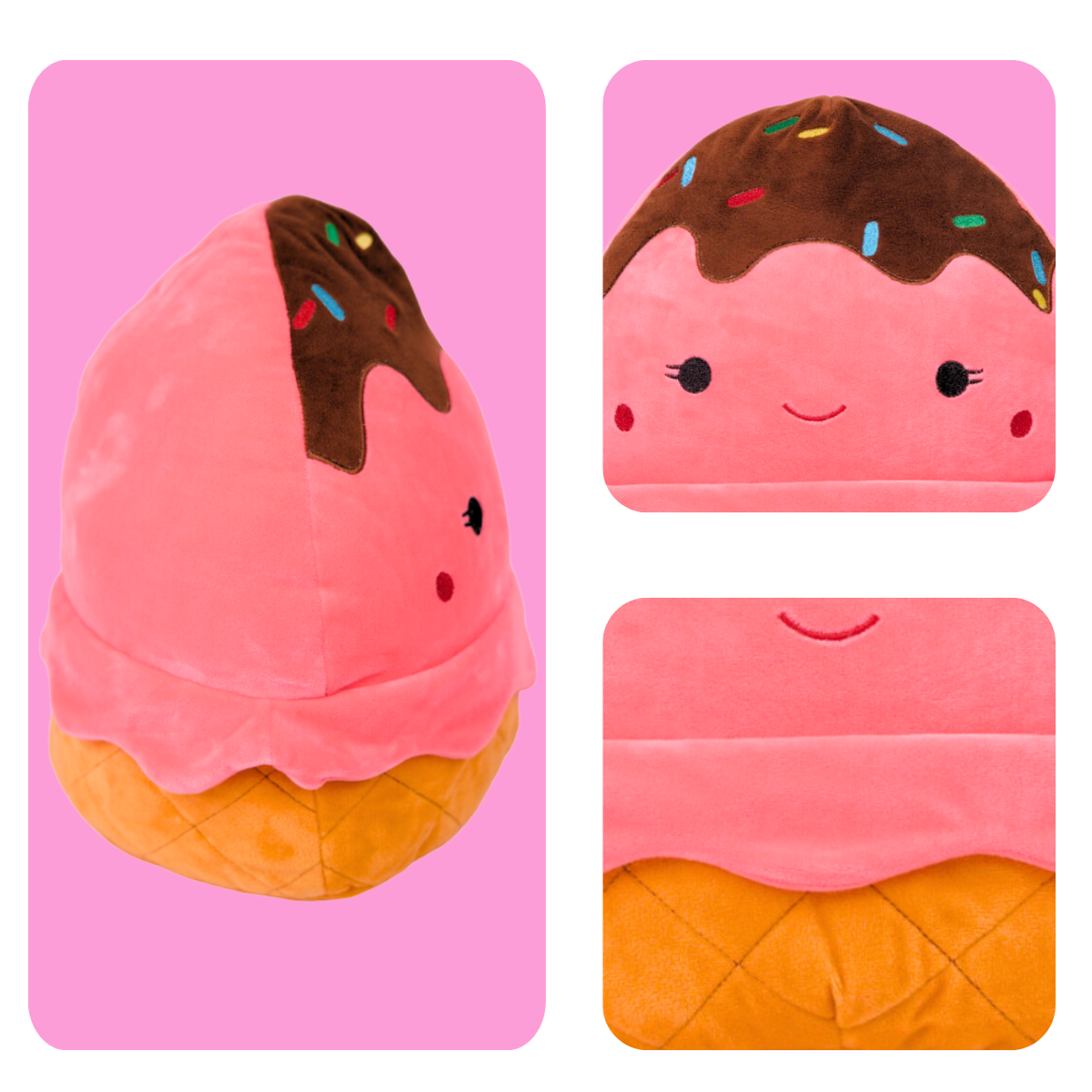 Ice-Cream Plushies Soft Toy