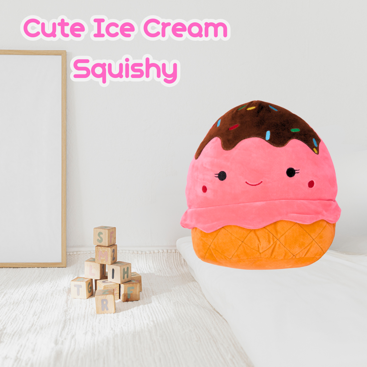 Ice-Cream Plushies Soft Toy