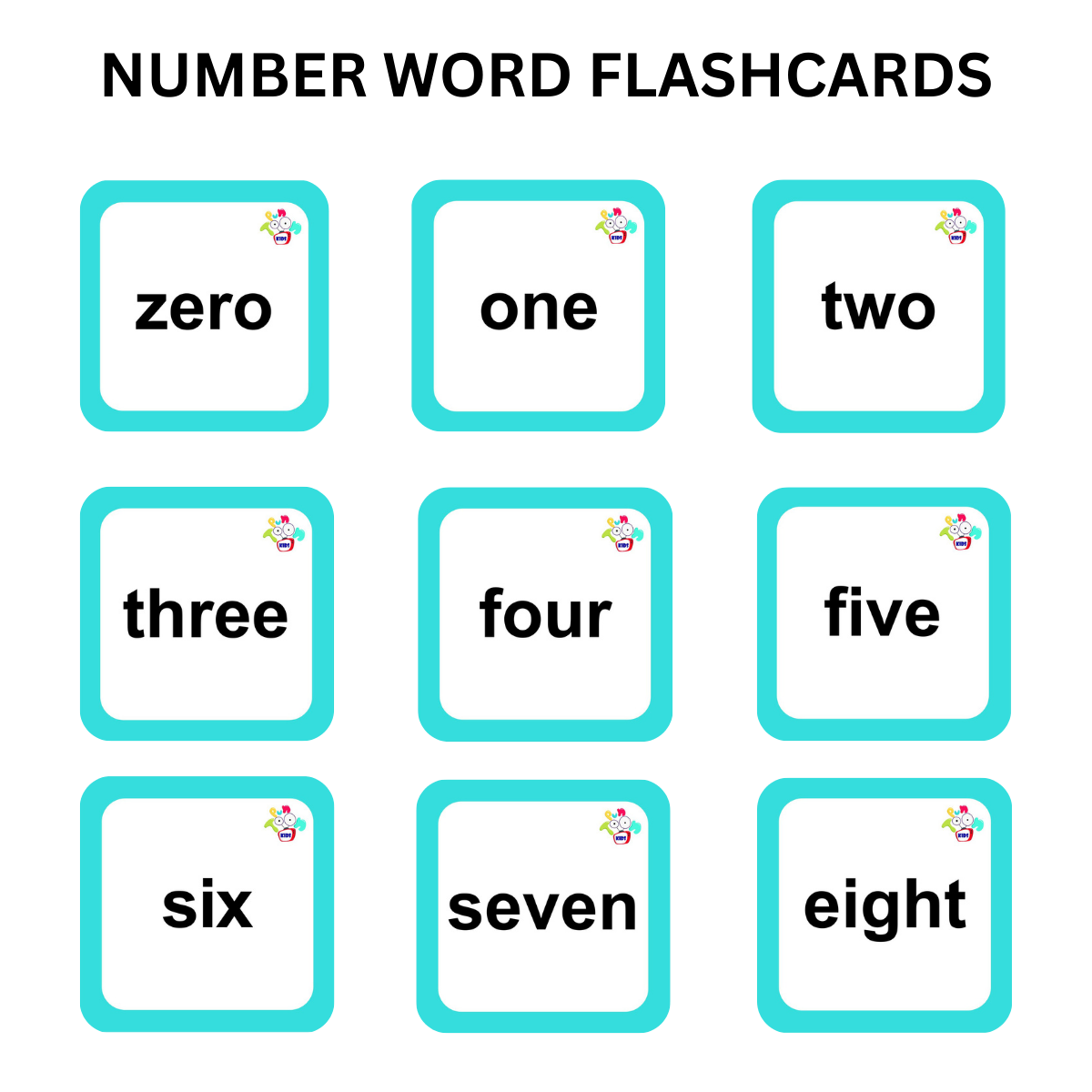 Junior Flash Cards for Kids 4-5 Years