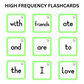 Vocabulary Word Builder Flash Cards for Kids 5-6 Years