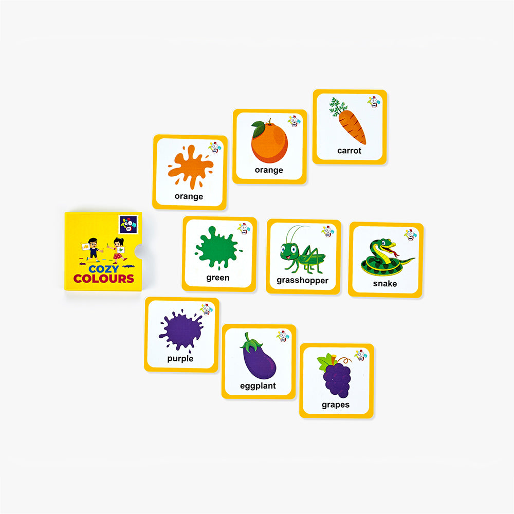 Vocabulary Word Builder Flash Cards for Kids 3-4 Years