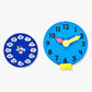 Learning Clock Tricky Time Activity Clock Toy For Kids