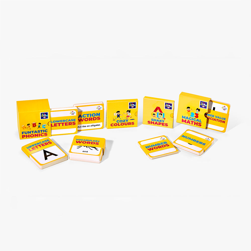 Vocabulary Word Builder Flash Cards for Kids 3-4 Years