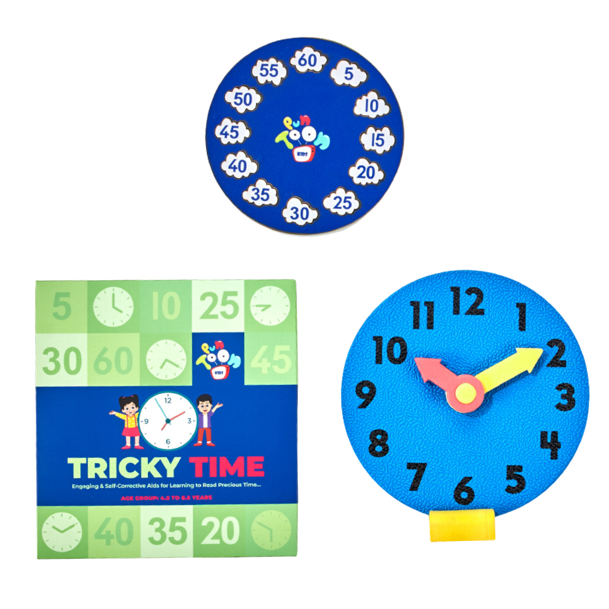 Tricky Time Learning Clock for Kids