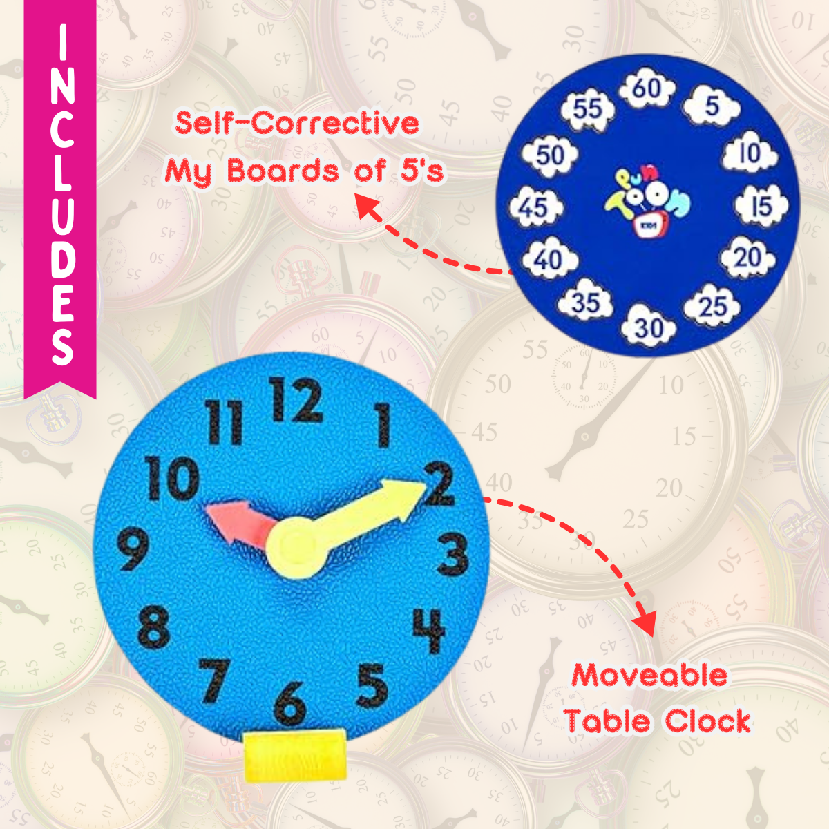 Tricky Time Learning Clock for Kids