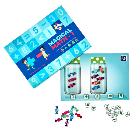 Magnetic Math Activity Game