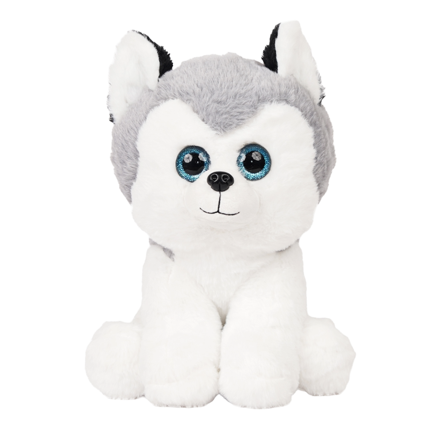 Snowflake Husky soft toy dog for kids