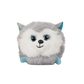 Fluffy Mini Husky Soft Toy Keychain