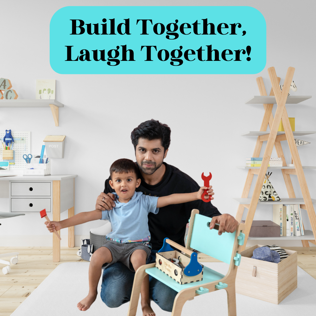 DIY Activity Chair Toy - Learn Building & Construction