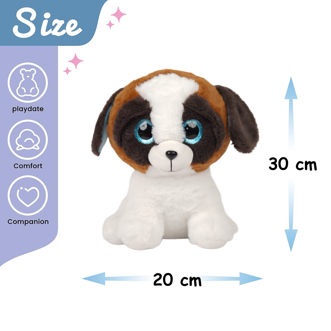 Big Head Beagle Soft Toys Dog for Kids