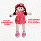 Stuffed Doll for Girl Soft Plush Snuggle Play Sleeping & Cuddle Doll Toy For Kids