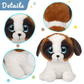 Big Head Beagle Soft Toys Dog for Kids