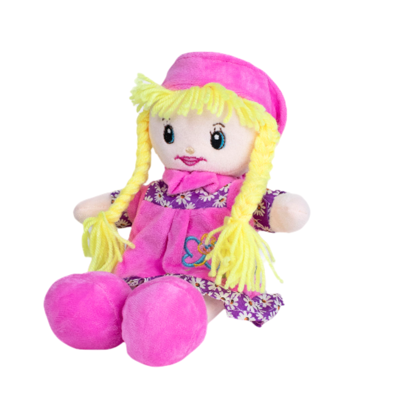 Soft Rag Doll Plush Toy for Cuddling and Playtime