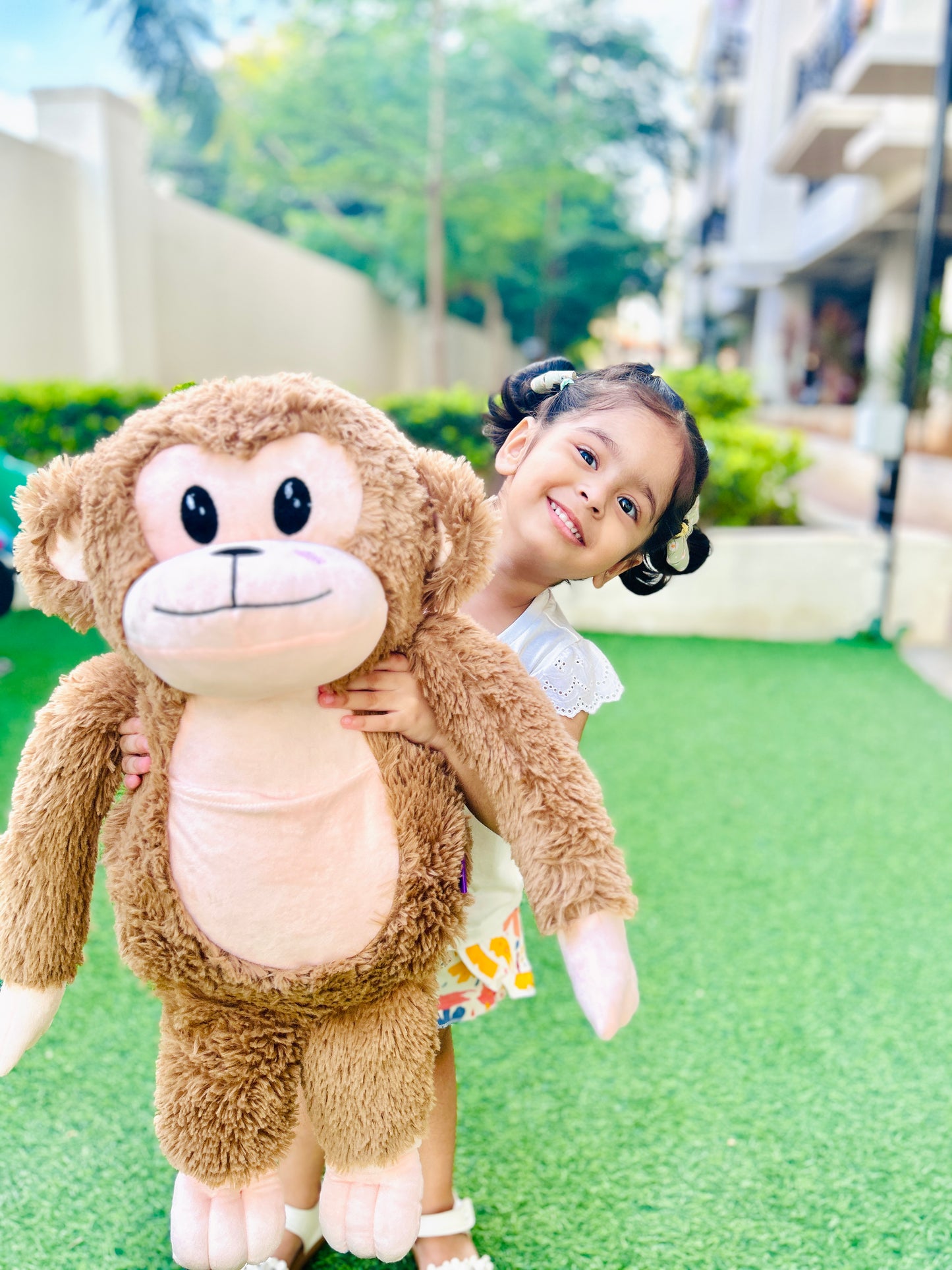 Cheeky Chimp Monkey Soft Toys for Kids-Big Size