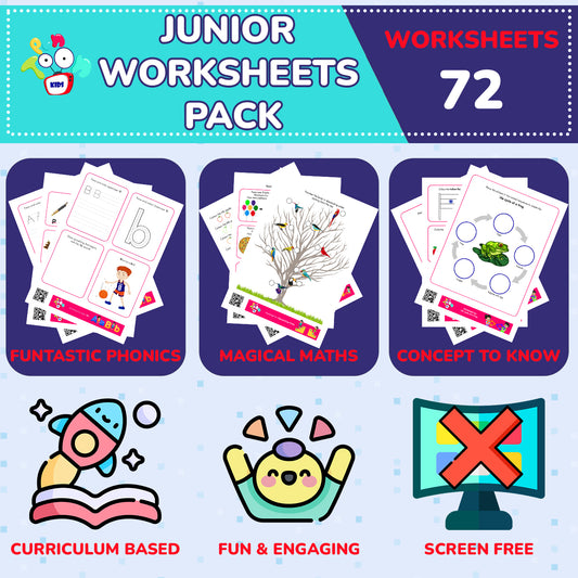 Educational Worksheet For Kids activities 4-5 Years