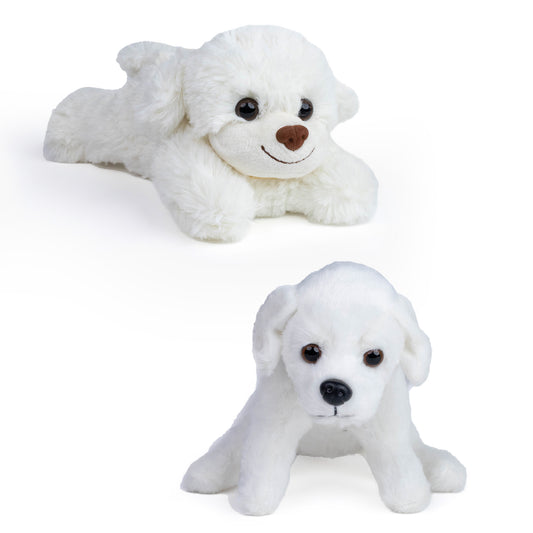 Combo Plush Cute Dog & Labrador Dog Soft Toy