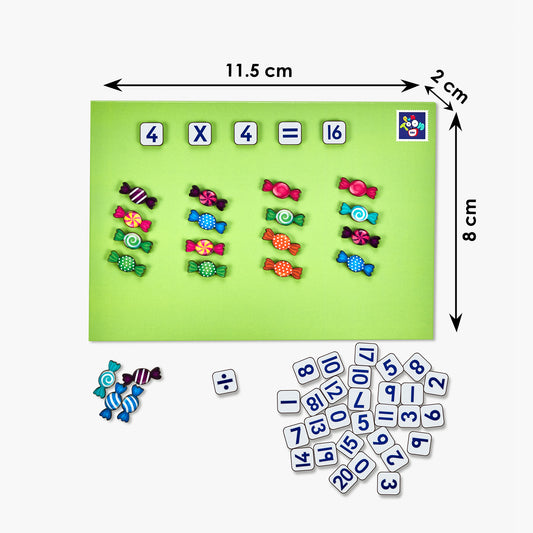 Magnetic Math Activity Game