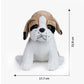 Plush Toy Bull Dog Stuffed Animal Soft Toy Super Realistic Dogs for Kids