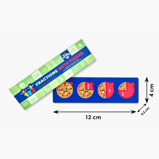 Fraction with Pizza Multisensory Game