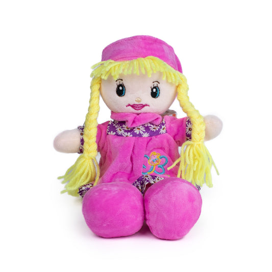 Soft Rag Doll Plush Toy for Cuddling and Playtime