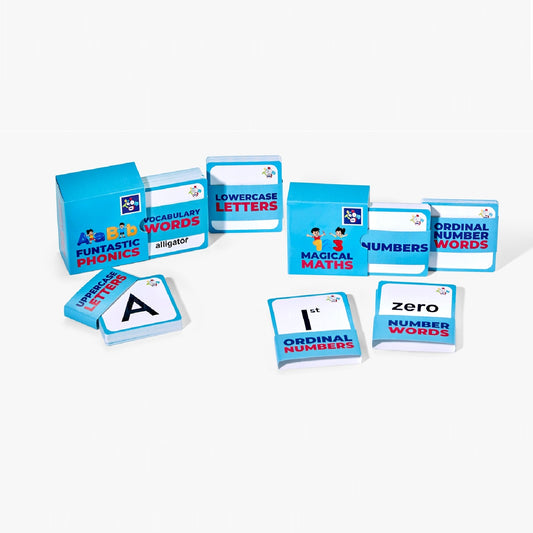 Vocabulary Word Builder Flash Cards for Kids 4-5 Years