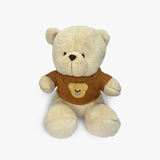 Premium Quality Super Soft  Teddy Bear with Brown T-Shirt Plush Toy for Your Little Once