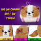 Fluffy Mini Hamster Plush Toy Keychain