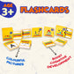 Vocabulary Word Builder Flash Cards for Kids 3-4 Years