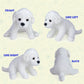 Labrador Dog Plush Realistic Animal Puppy Dolls Stuffed Soft Toys for Children