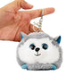Fluffy Husky Plush Soft Toy Keychains for Kids - Cute & Fun