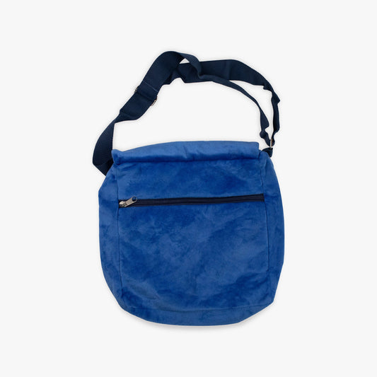 Plush Girls Cross Bag blue