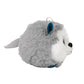 Fluffy Husky Plush Soft Toy Keychains for Kids - Cute & Fun