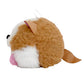 Fluffy Hamster Bag Charm Soft Toy Keychain