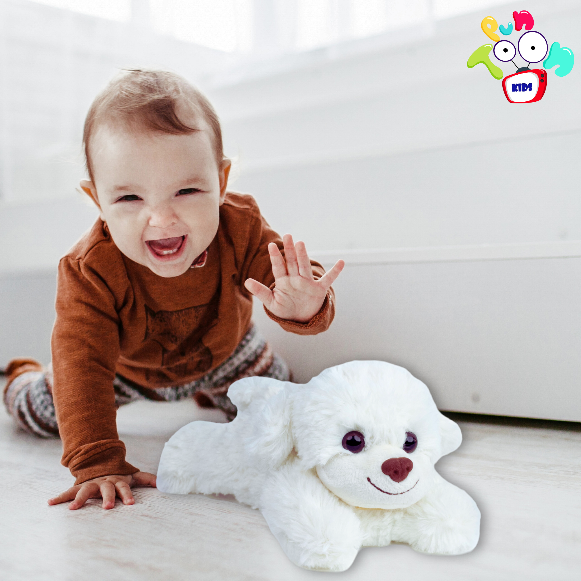 Cute dog soft toy for kids