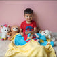 PunToon Kids 2 in 1 Stow-n-Throw Cuddle Blanket Soft Doll For Kids/Girls