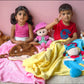 Combo Plush Doll & Unicorn Boy Soft Toy